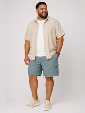Colman The Outdoor
Company Men's Nylon Cargo
Shorts Gray Size XXL